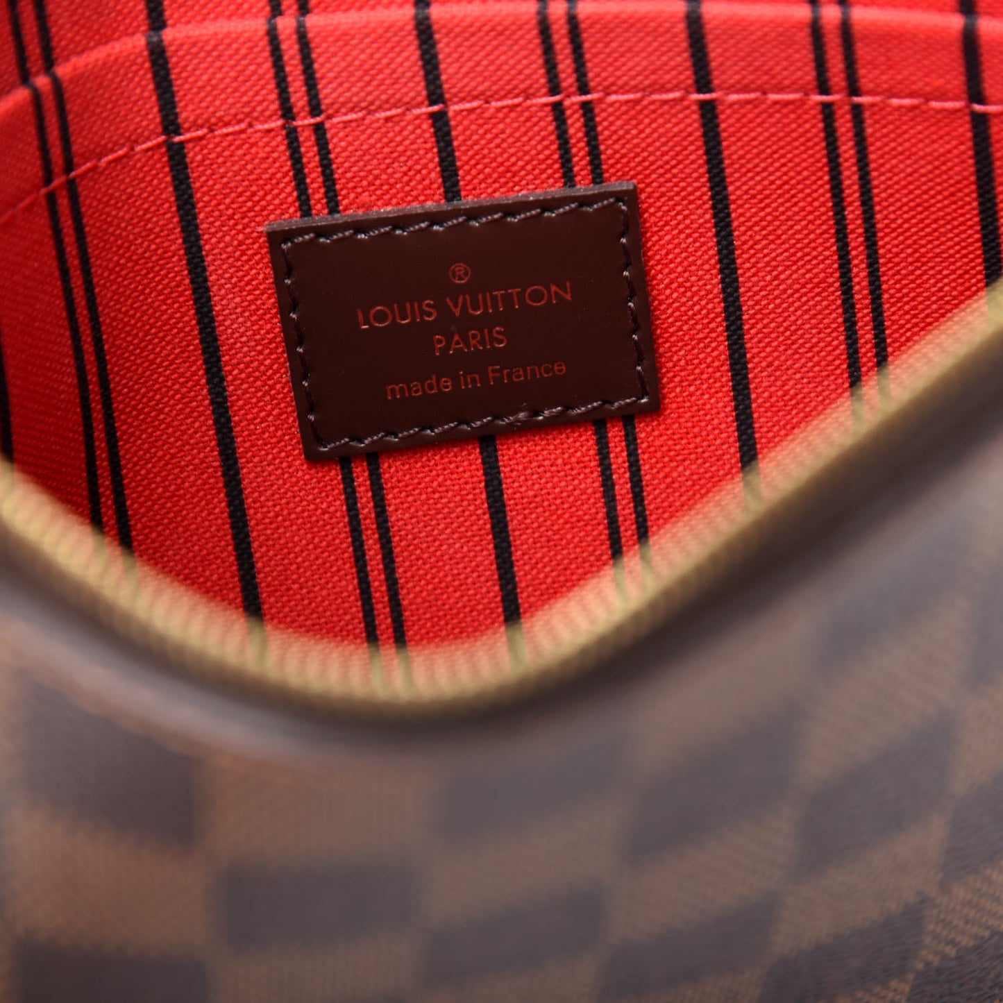 Damier Ebene Neverfull MM GM Pochette