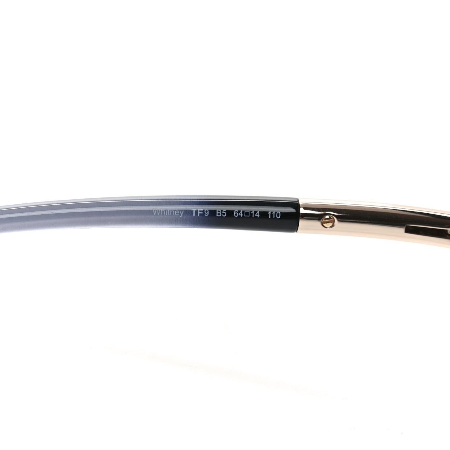 Acetate Whitney Crossover Sunglasses TF9 Dark Grey