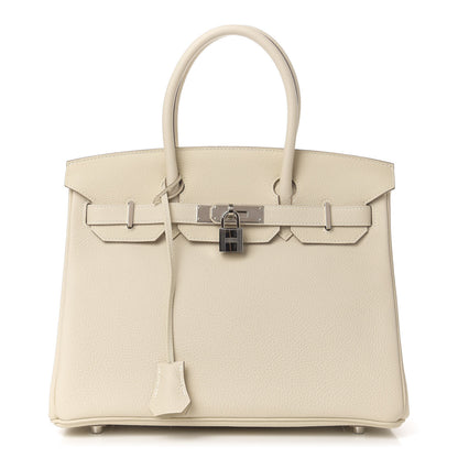 Hermes Togo Birkin 30 Craie 1 of 12
