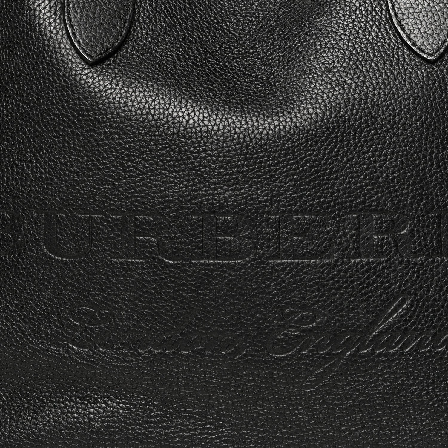 Burberry Grainy Calfskin Remington Tote Black 7 of 11