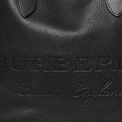 Burberry Grainy Calfskin Remington Tote Black 7 of 11