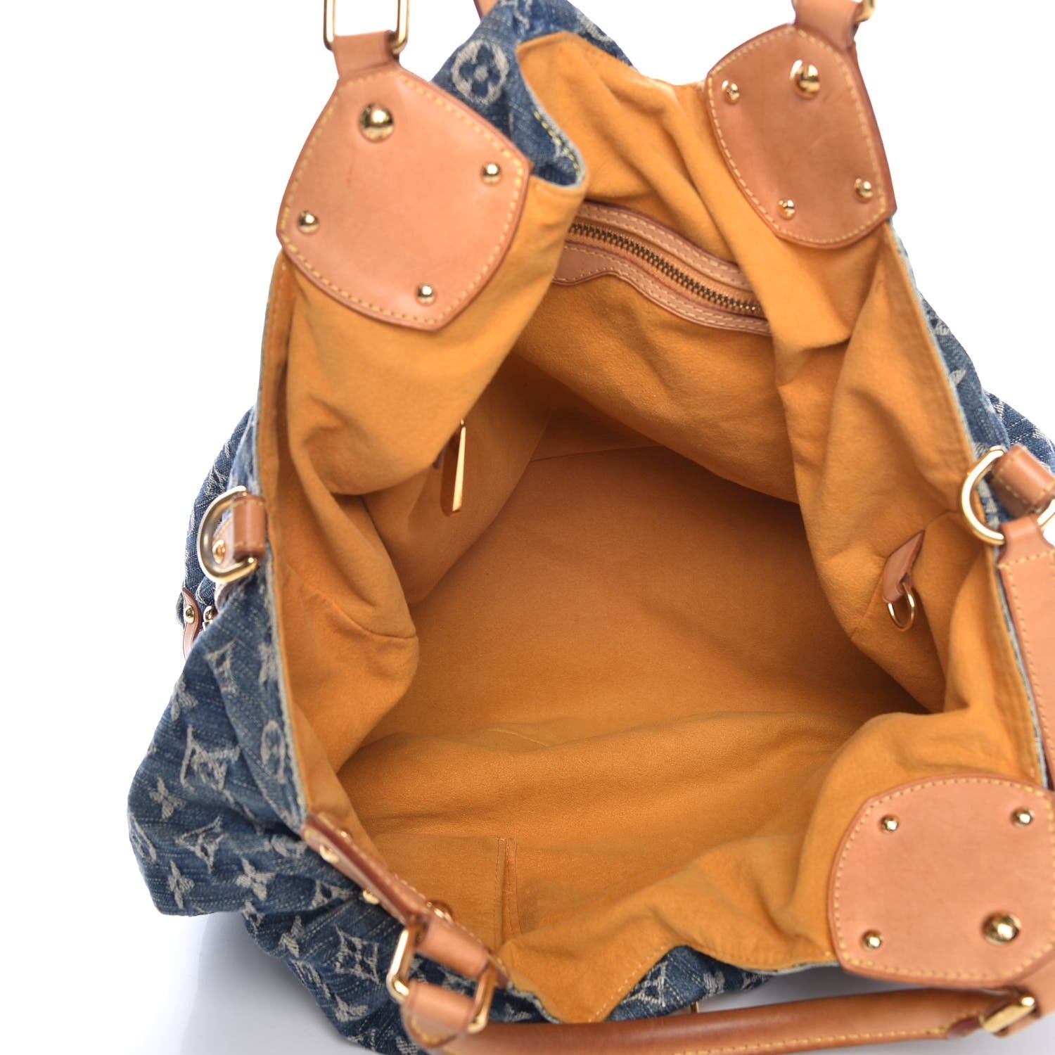 Louis Vuitton Denim Mahina XL Blue 5 of 15