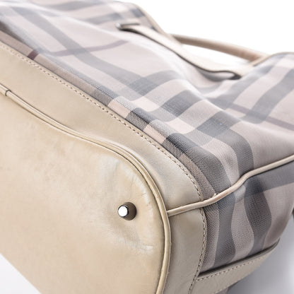 Burberry Smoked Check Medium Walden Belted Hobo Trench 11 of 12