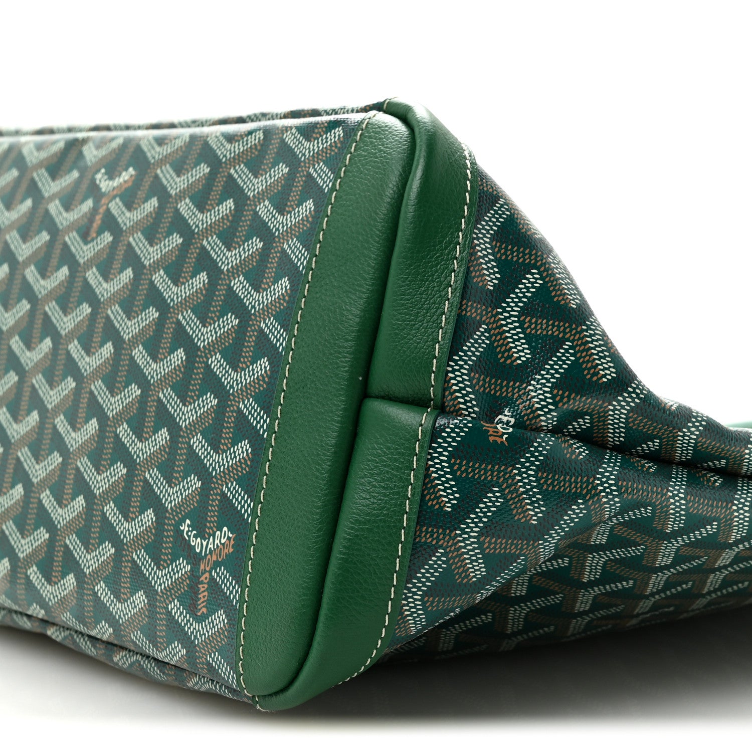 Goyard Goyardine Artois GM Green 10 of 10