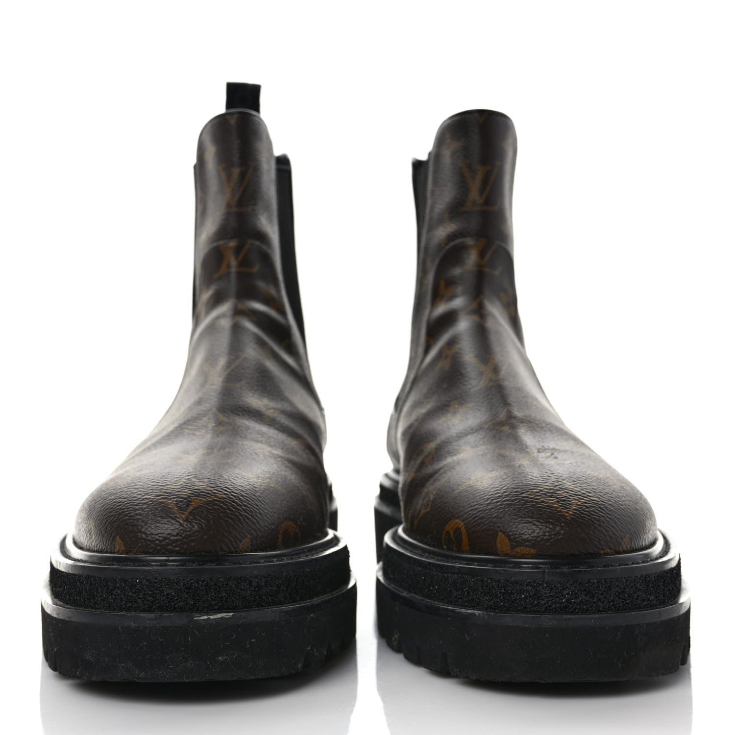 Louis Vuitton Monogram Black Ice Chelsea Boots 8 2 of 7
