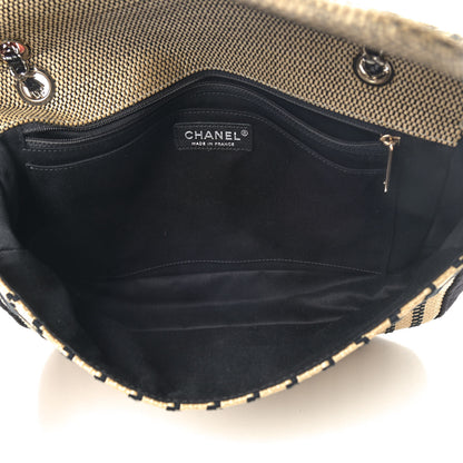 Chanel Cannes Raffia Mademoiselle Flap 4 of 10