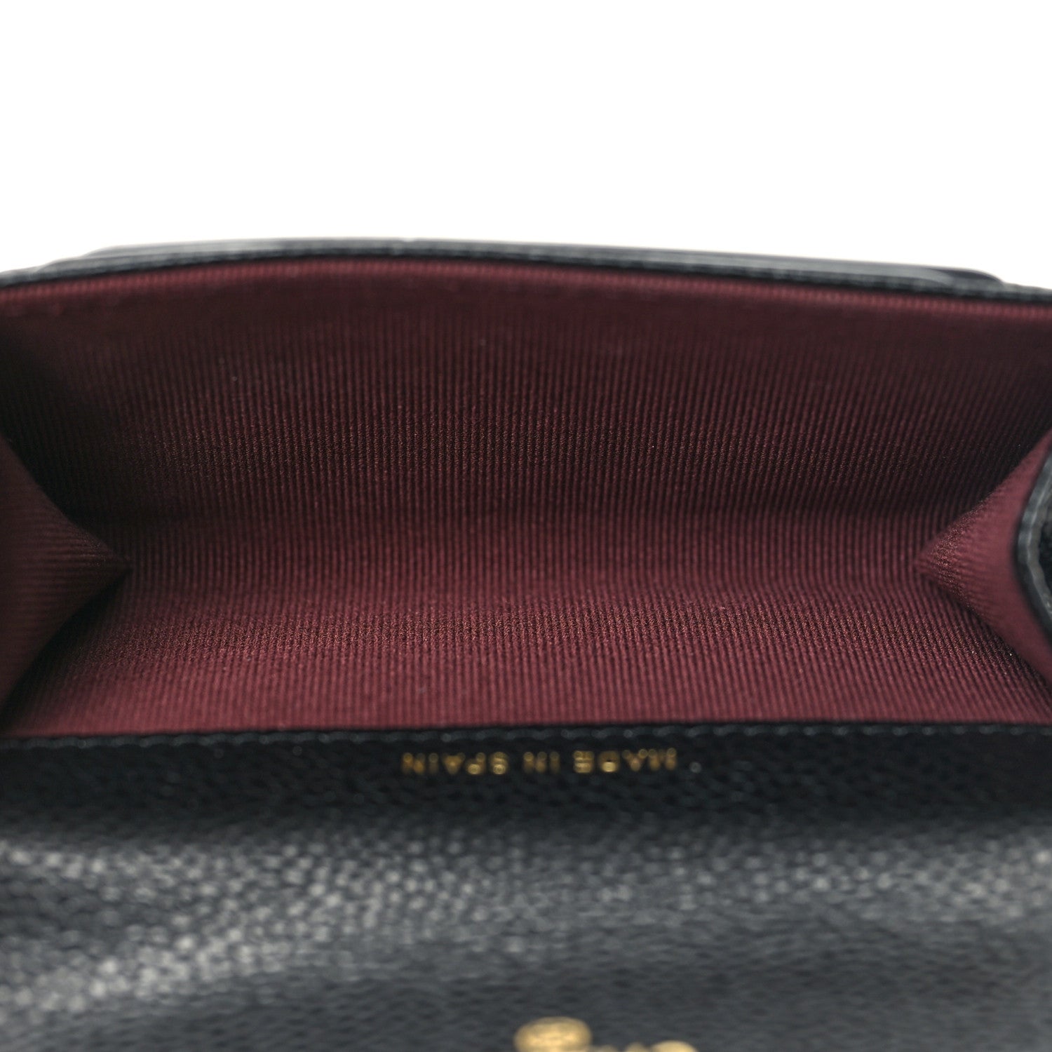 Chanel Caviar Quilted Flap Card Holder Wallet Black 5 of 10