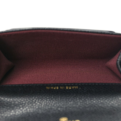 Chanel Caviar Quilted Flap Card Holder Wallet Black 5 of 10