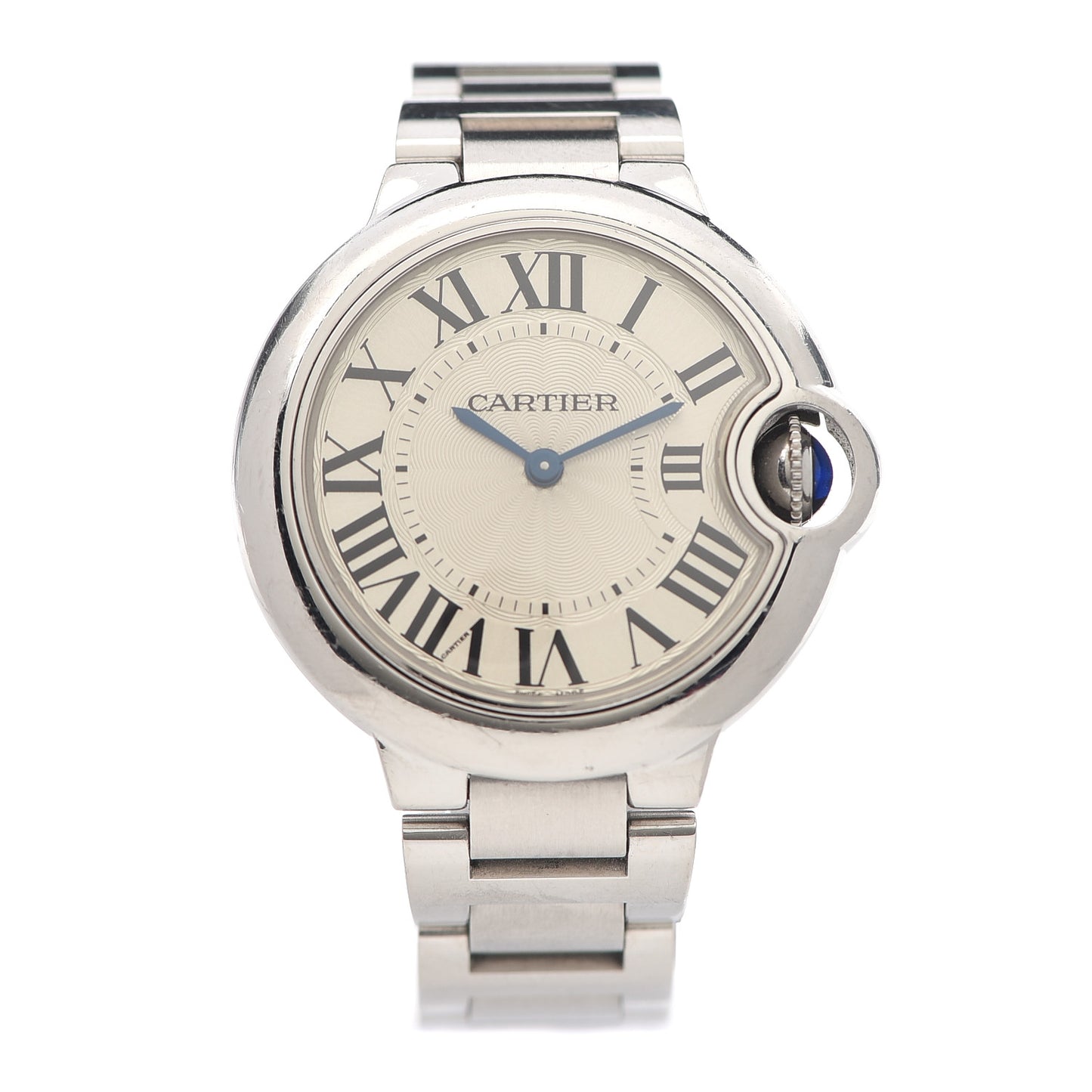 Stainless Steel 33mm Ballon Bleu De Cartier Quartz Watch