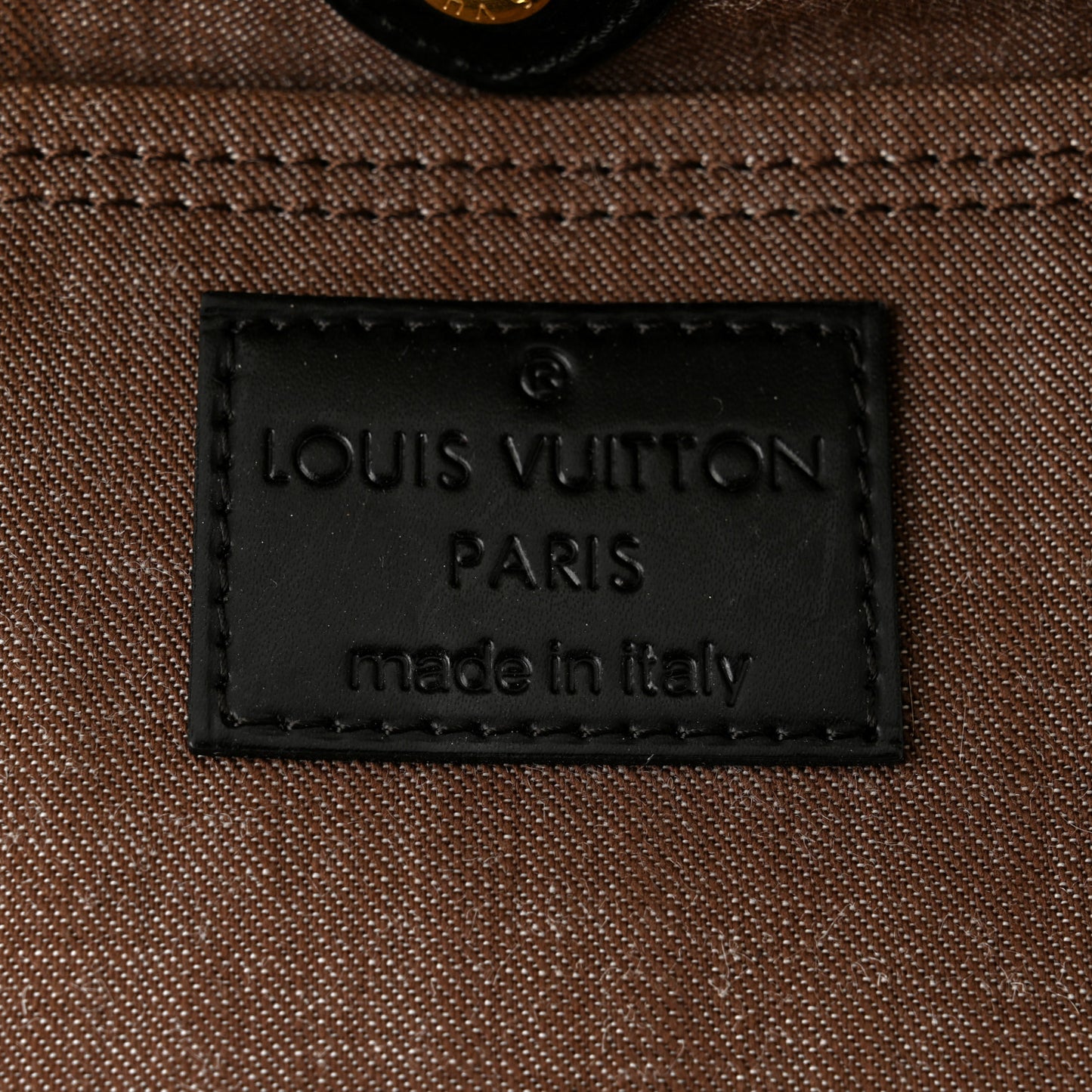 Patent Monogram Shearling Sac Thunder