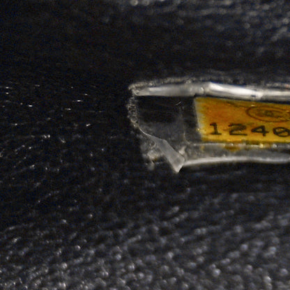 Chanel Metallic Aged Calfskin Quilted Large Reissue Camera Case Black 7 of 13