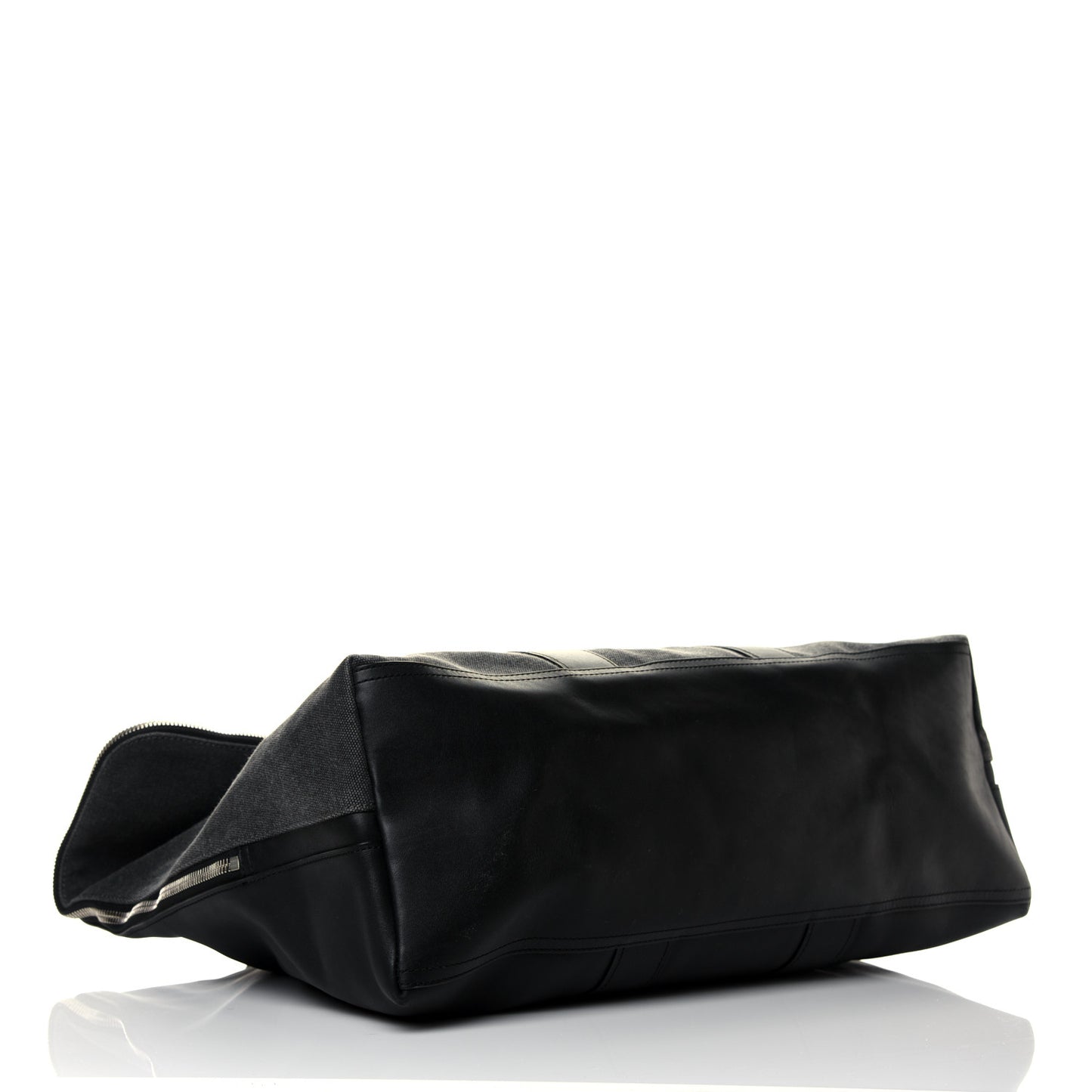 Calfskin Canvas 31 Hour Bag Black