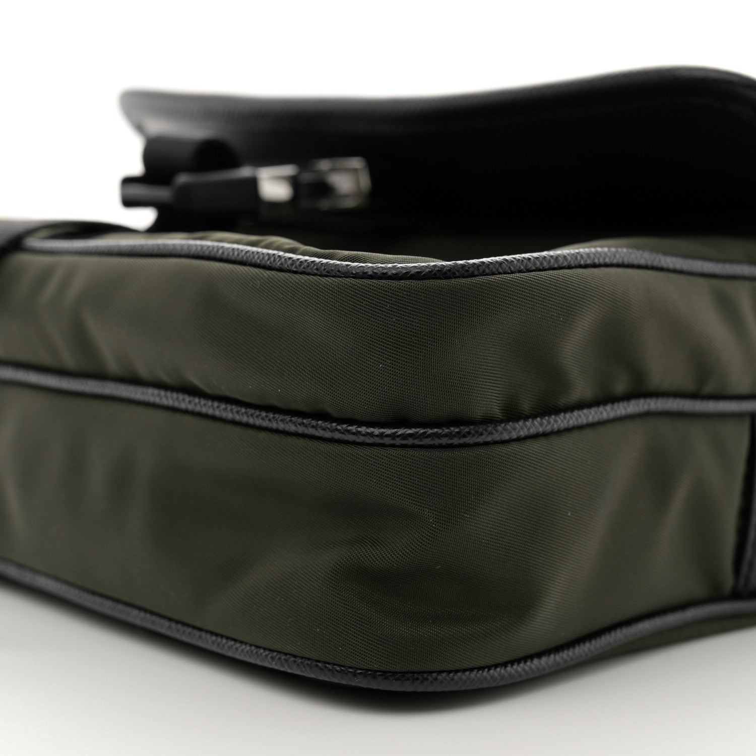 Prada Re-Nylon Saffiano Shoulder Bag Tundra 10 of 11
