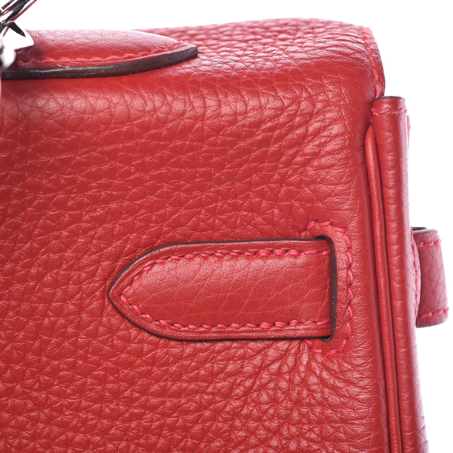 Hermes Togo Kelly Retourne 35 Rouge Casaque 16 of 37
