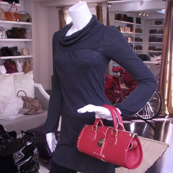 Louis Vuitton Suhali L Epanoui PM Geranium 2 of 9