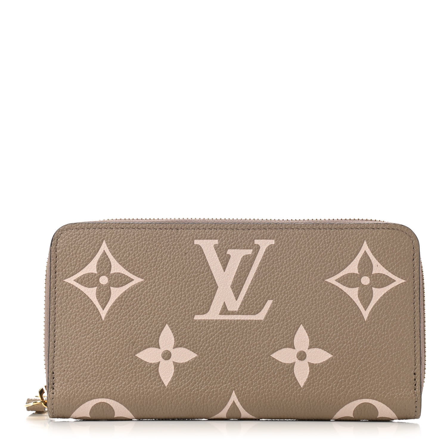 Louis Vuitton Empreinte Monogram Giant Zippy Wallet Tourterelle Creme 1 of 7