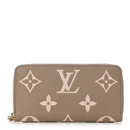 Louis Vuitton Empreinte Monogram Giant Zippy Wallet Tourterelle Creme 1 of 7