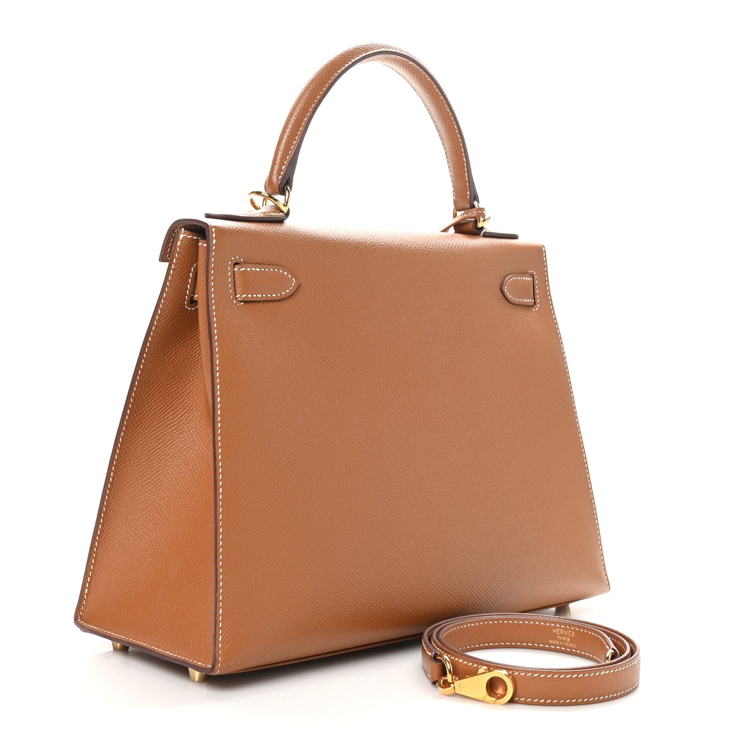 Hermes Epsom Kelly Sellier 28 Gold 3 of 10