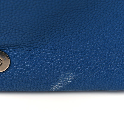 Gucci Pebbled Calfskin Medium Soho Flap Crossbody Caspian 14 of 14