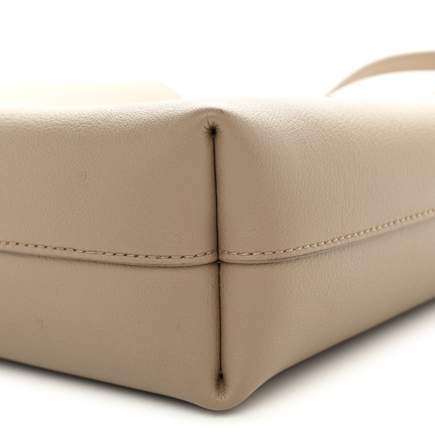 Saint Laurent Calfskin Toy Shopping Tote Nude Powder 10 of 14