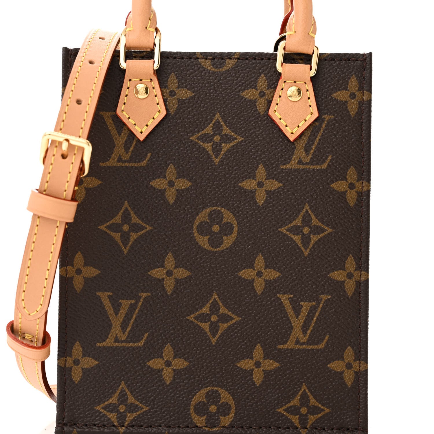 Louis Vuitton Monogram Petit Sac Plat 7 of 10