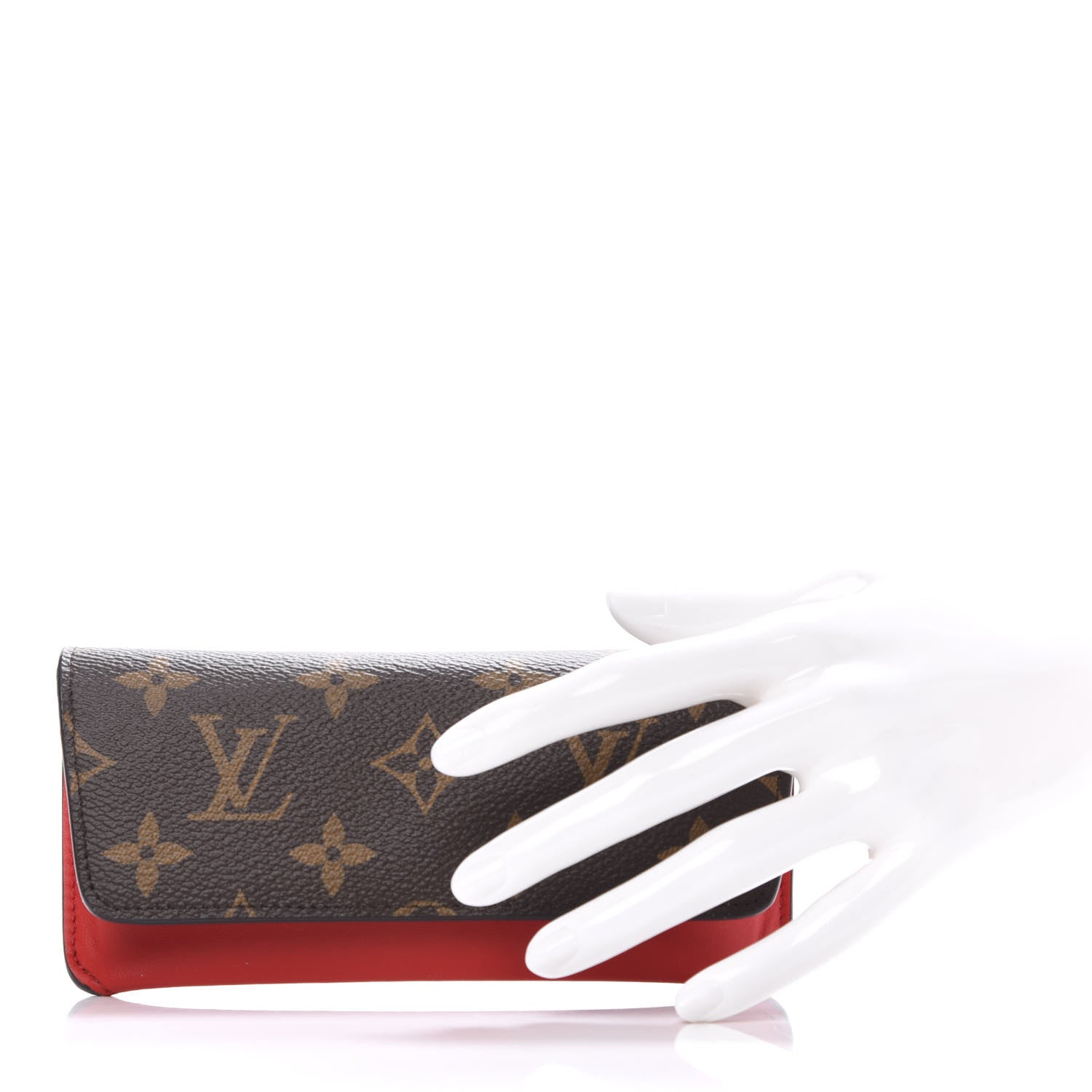 Louis Vuitton Monogram Woody Sunglass Case Rouge 7 of 8
