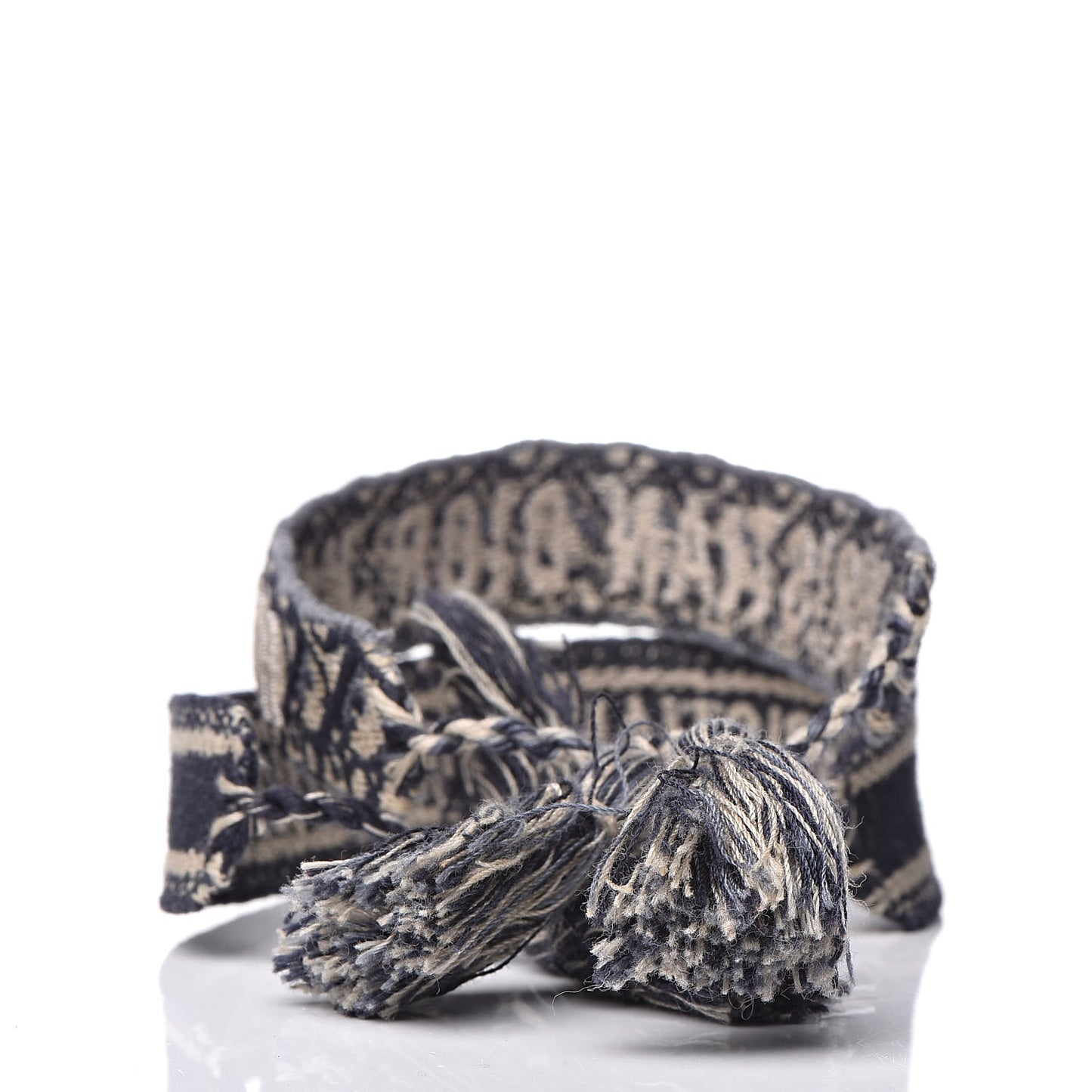 Woven Cotton J'Adior Friendship Bracelet Set Navy