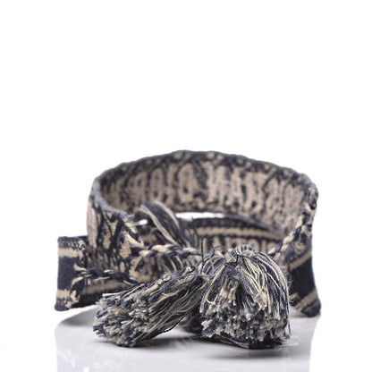 Christian Dior Woven Cotton J'Adior Friendship Bracelet Set Navy 3 of 6
