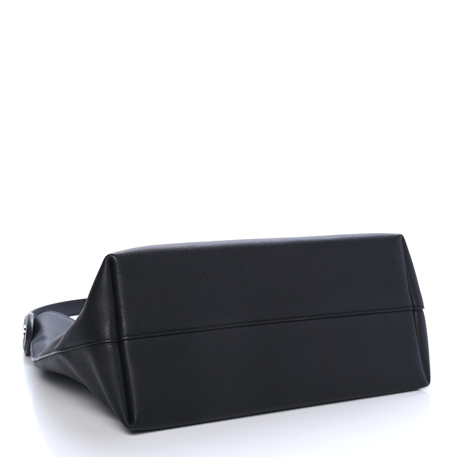 Louis Vuitton Calfskin Lockme Hobo Black 4 of 9