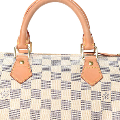 Louis Vuitton Damier Azur Speedy 30 10 of 12