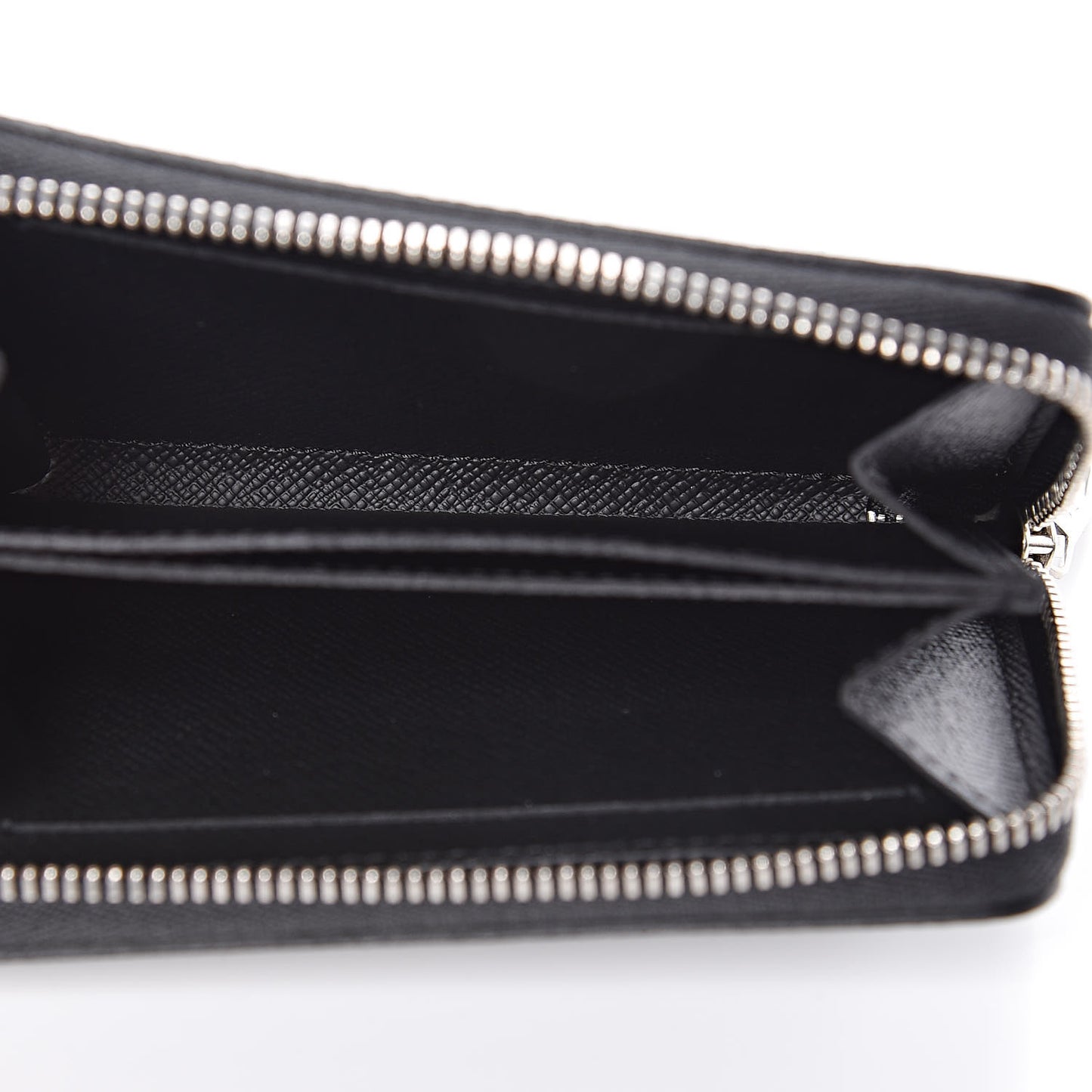 Taiga Zippy Coin Purse Vertical Black