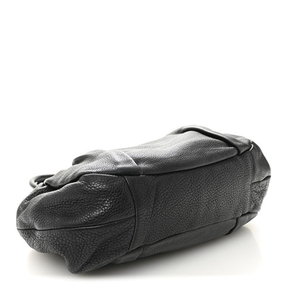 Prada Vitello Daino Shoulder Bag Black 4 of 9