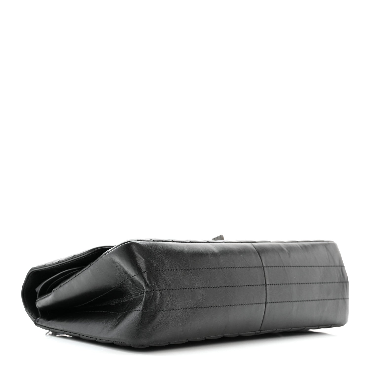 Chanel Aged Calfskin Chevron Quilted 2.55 Reissue 226 So Black 4 of 13