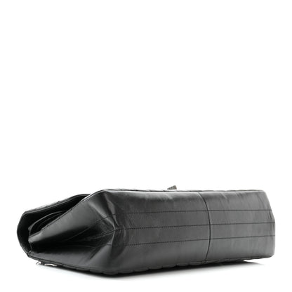 Chanel Aged Calfskin Chevron Quilted 2.55 Reissue 226 So Black 4 of 13