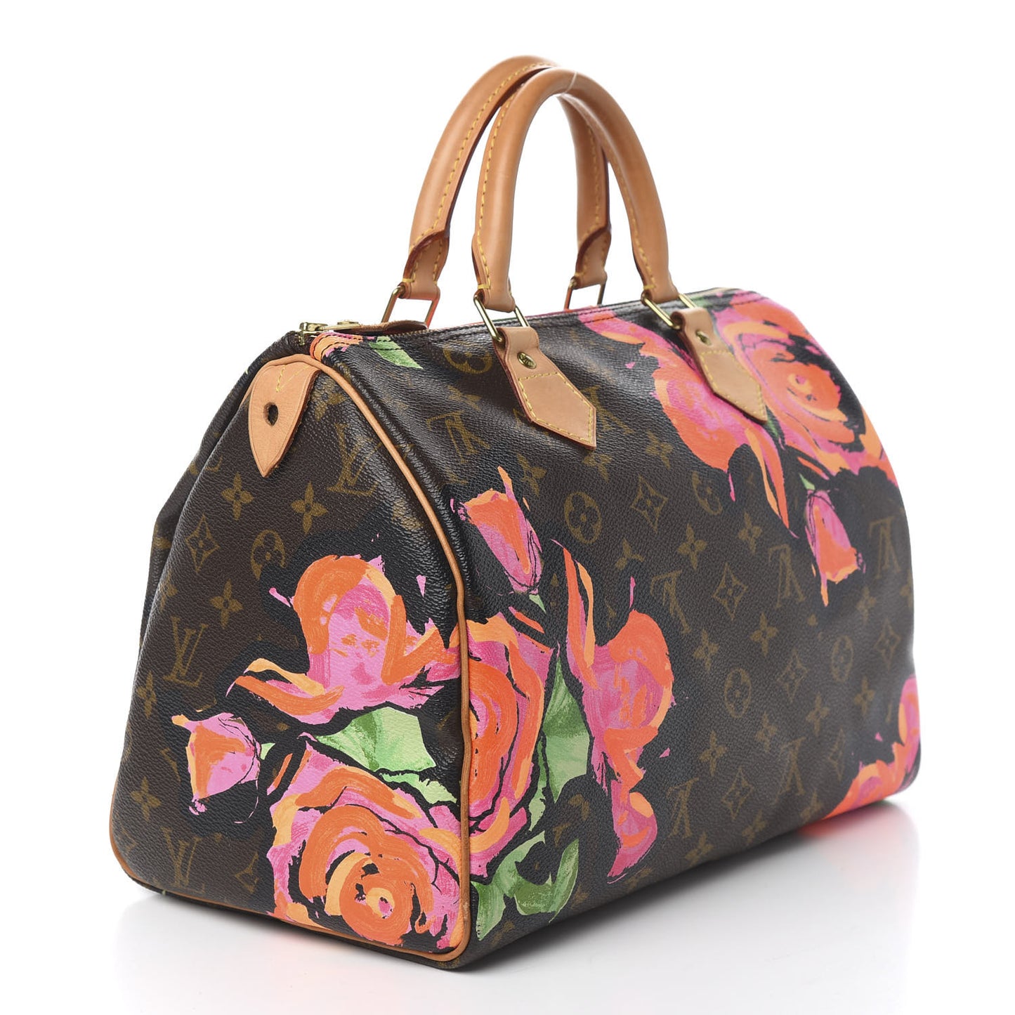 Monogram Roses Speedy 30