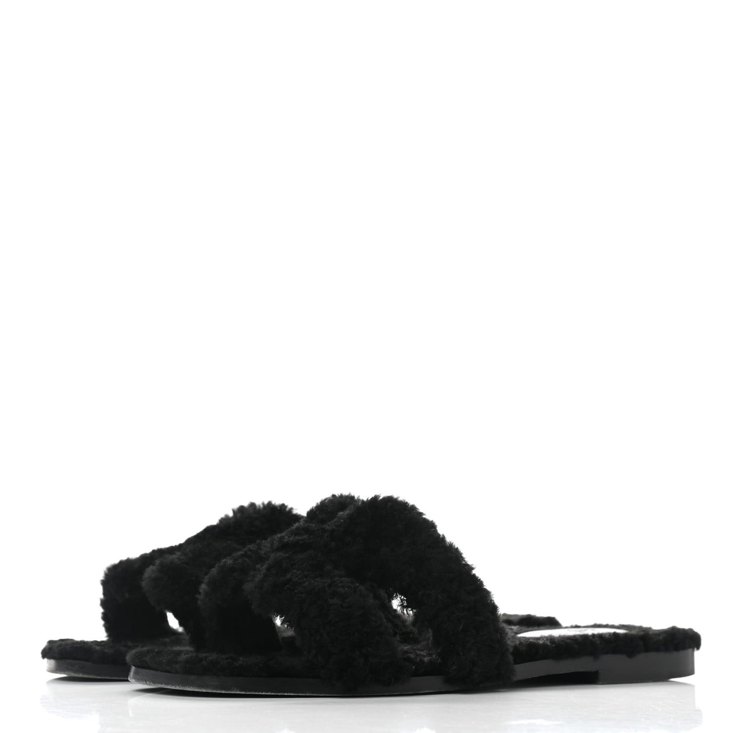 Woolskin Oran Sandals 38.5 Black