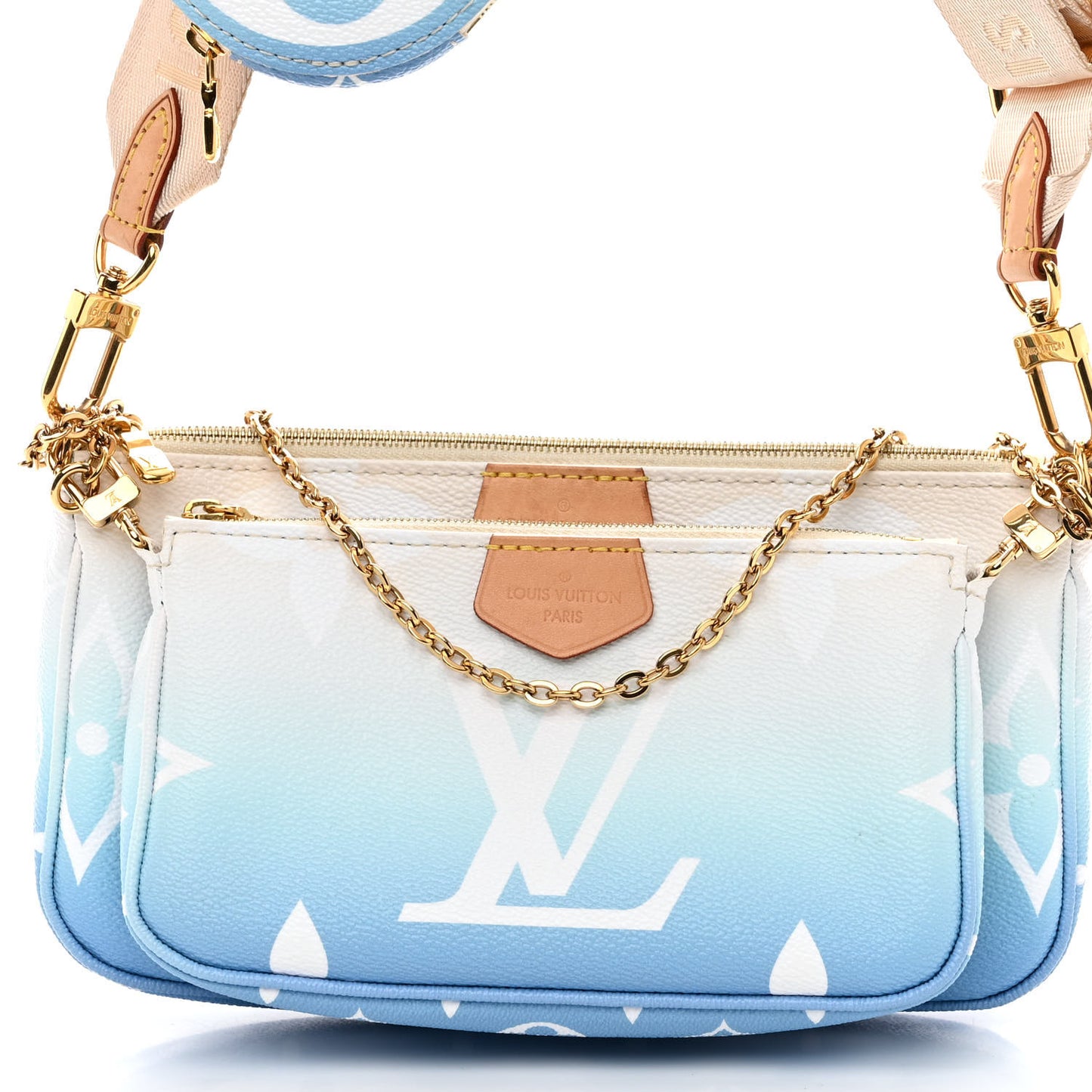Monogram Giant By The Pool Multi Pochette Accessories Blue