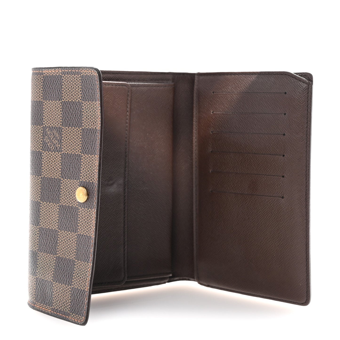 Damier Ebene Porte Tresor Etui Papiers Wallet