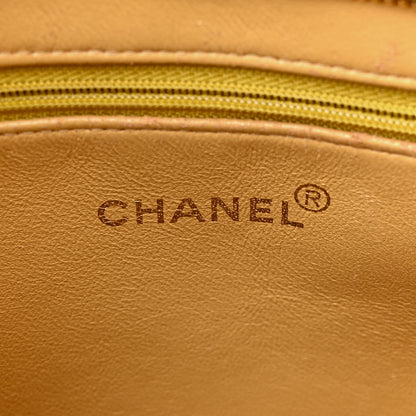 Chanel Caviar Quilted Medallion Tote Yellow 6 of 12