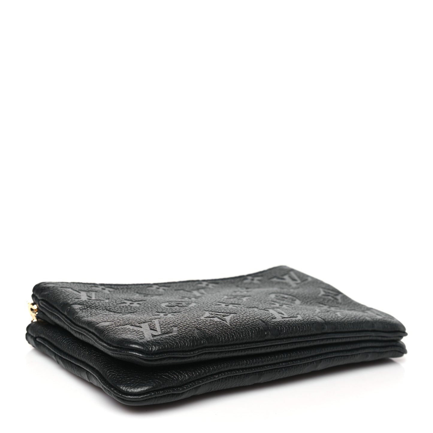 Empreinte Double Zip Pochette Black