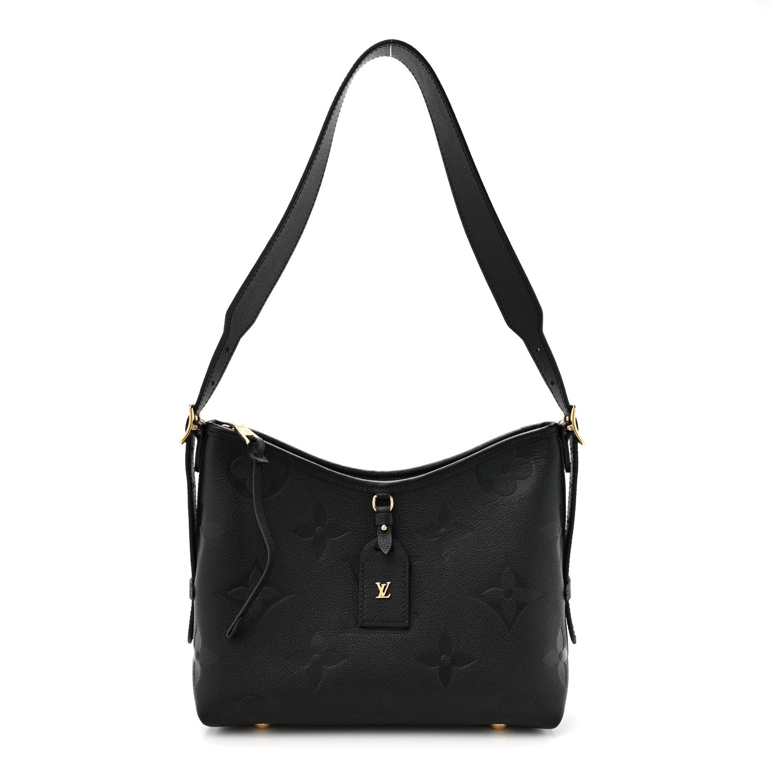 Louis Vuitton Empreinte Carryall PM Black 1 of 12