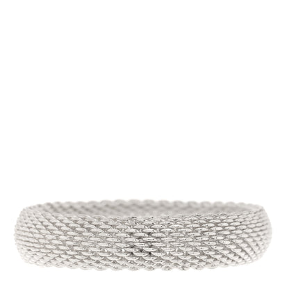 Tiffany Sterling Silver Somerset Mesh Bracelet 2 of 3
