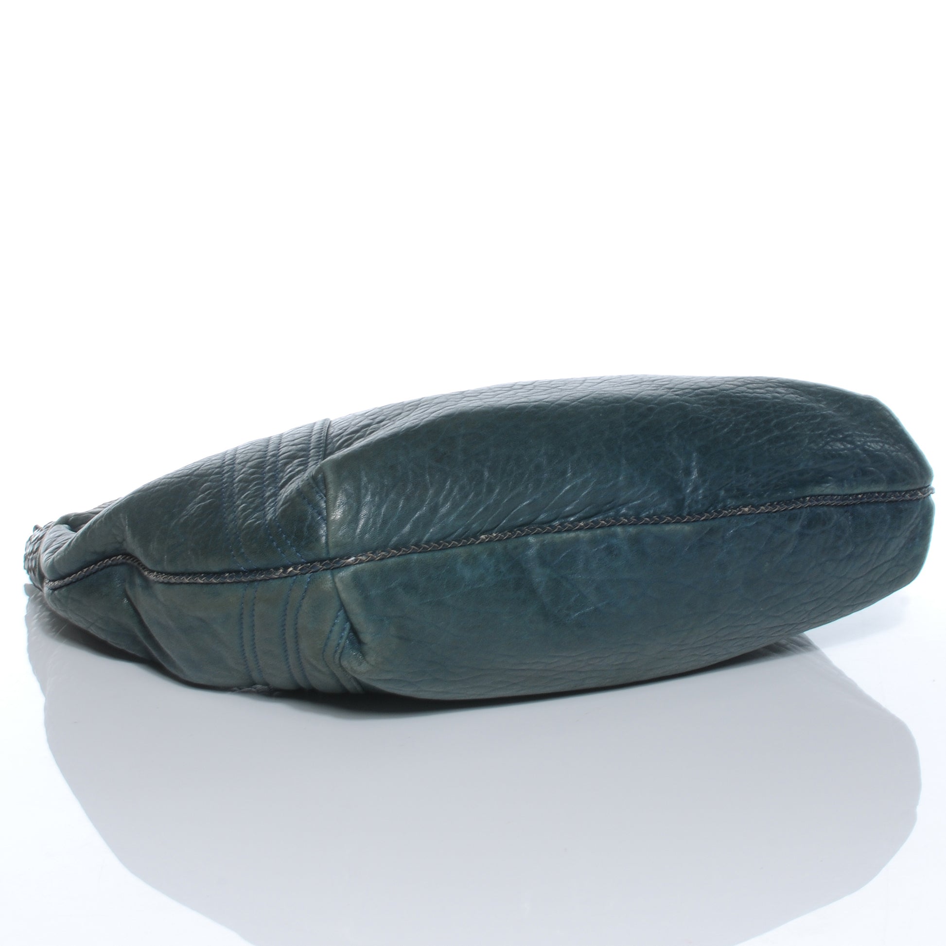 Fendi Nappa Nuvolata Spy Hobo Petrolio 4 of 9
