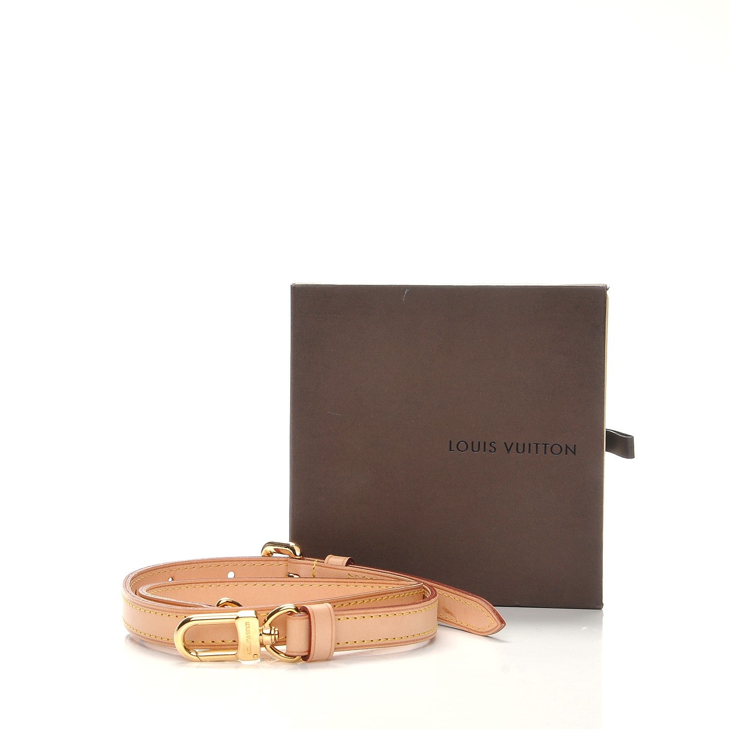 Louis Vuitton Vachetta 16mm Adjustable Shoulder Strap VVN 8 of 8