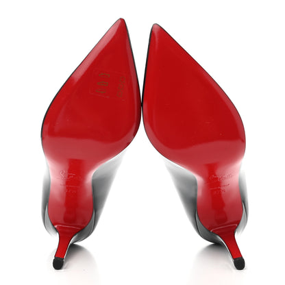 Christian Louboutin Patent Pigalle 100 Pumps 37.5 Black 5 of 8