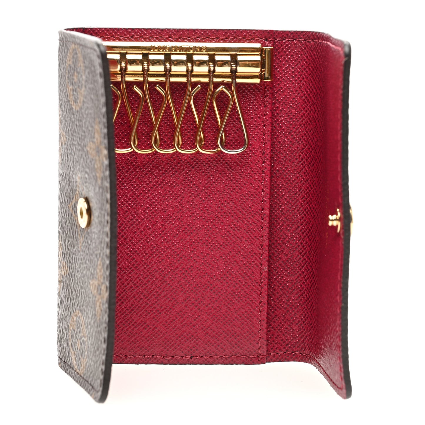 Monogram 6 Key Multicles Holder Fuchsia