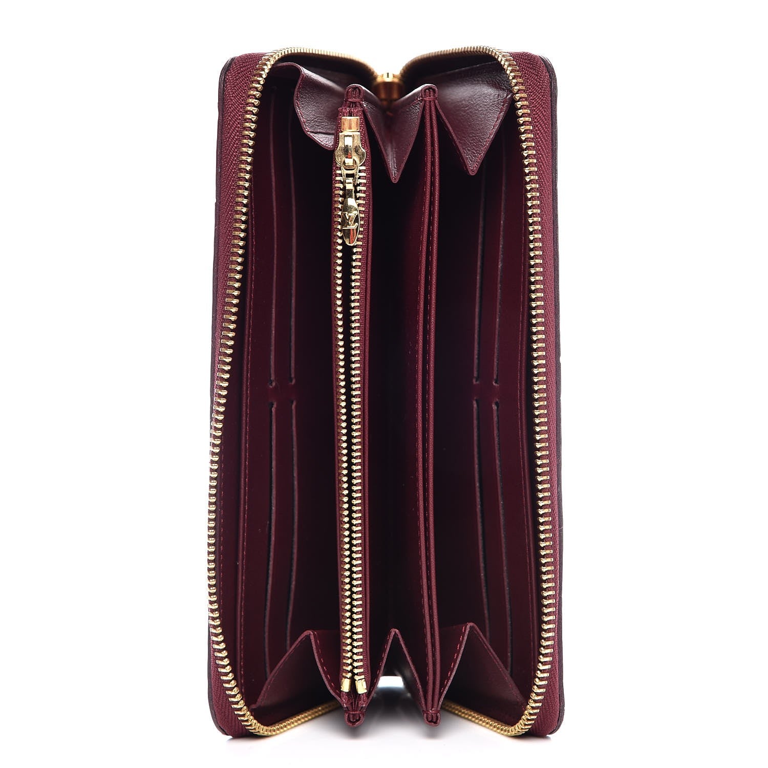 Louis Vuitton Vernis Zippy Wallet Rouge Fauviste 5 of 8