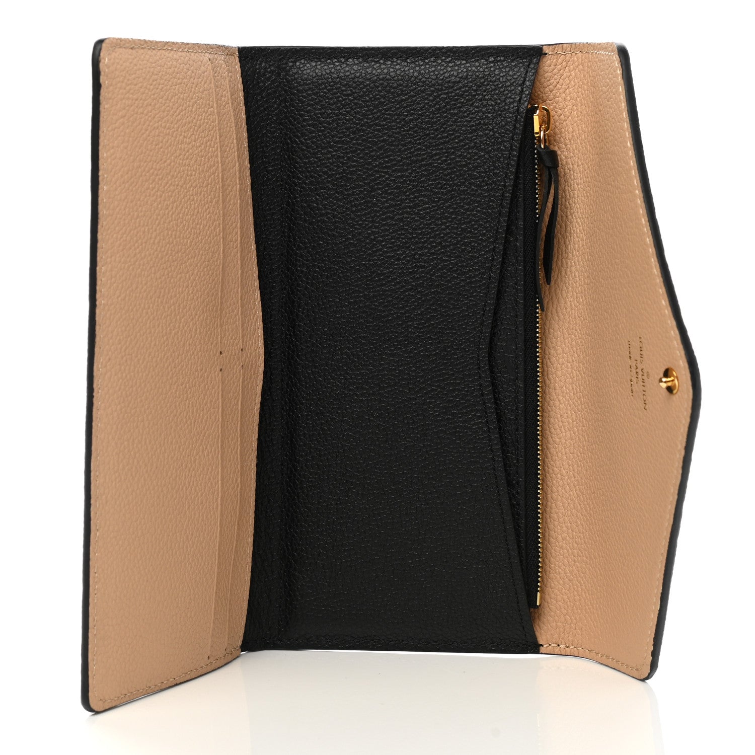 Louis Vuitton Empreinte Josephine Wallet Black 8 of 9