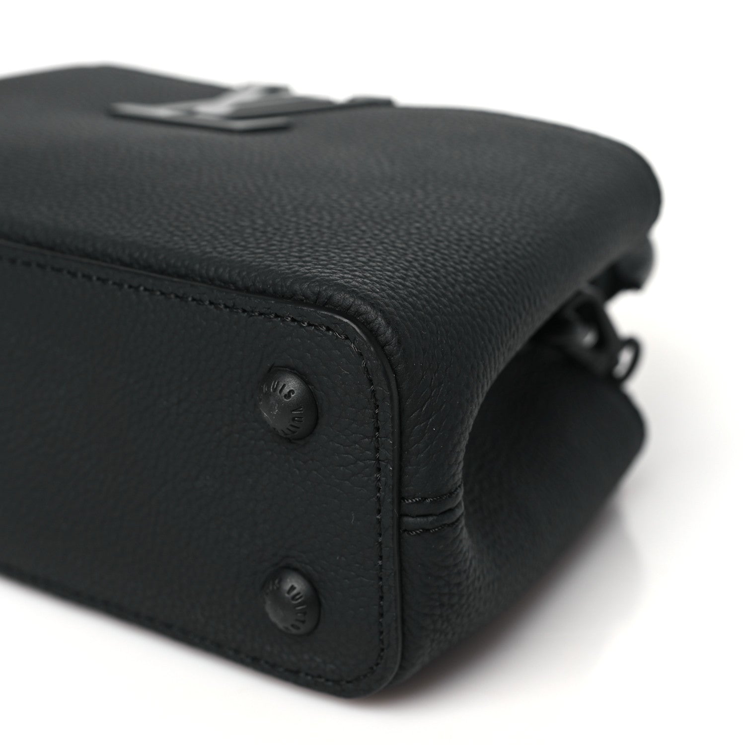 Louis Vuitton Taurillon Capucines East West Mini All Black 9 of 9