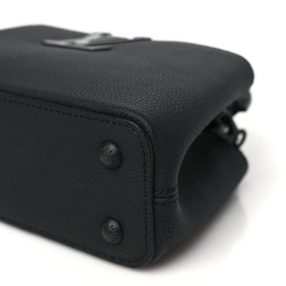 Louis Vuitton Taurillon Capucines East West Mini All Black 9 of 9